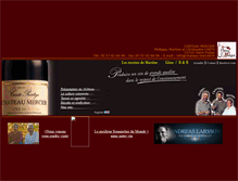 Tablet Screenshot of chateau-mercier.fr
